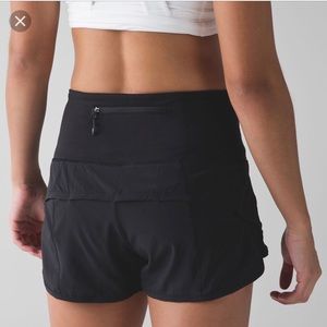 ISO lululemon high waisted/ hi rise speed short